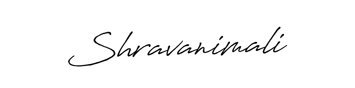 How to make Shravanimali signature? Antro_Vectra_Bolder is a professional autograph style. Create handwritten signature for Shravanimali name. Shravanimali signature style 7 images and pictures png