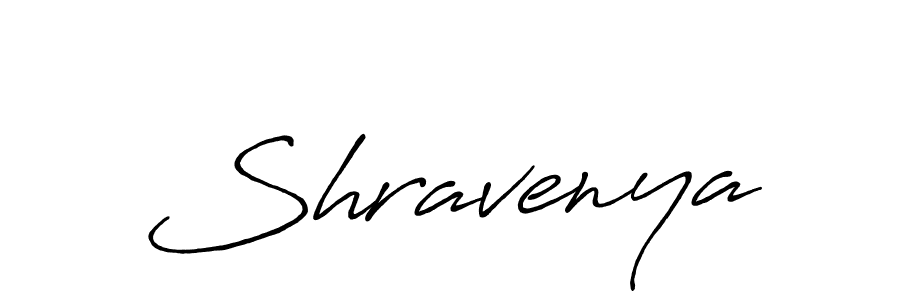How to make Shravenya signature? Antro_Vectra_Bolder is a professional autograph style. Create handwritten signature for Shravenya name. Shravenya signature style 7 images and pictures png