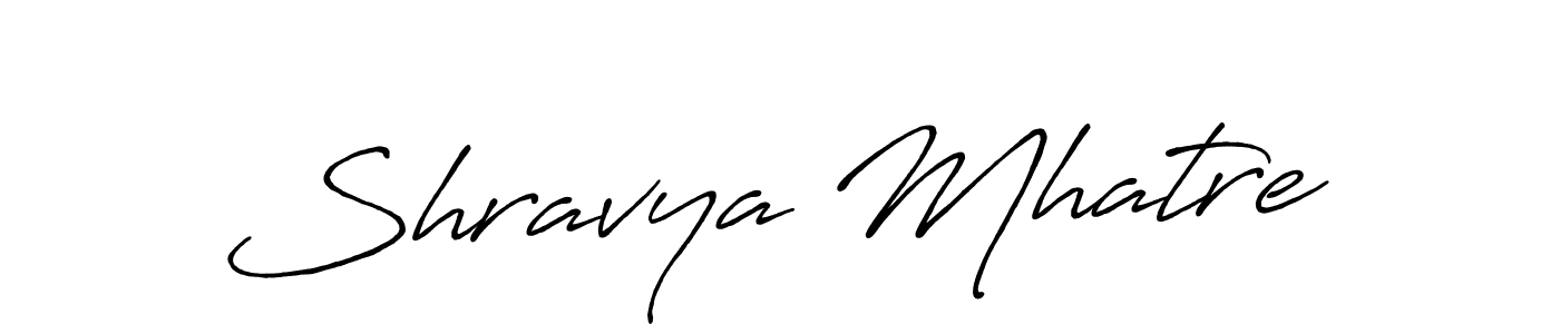 Similarly Antro_Vectra_Bolder is the best handwritten signature design. Signature creator online .You can use it as an online autograph creator for name Shravya Mhatre. Shravya Mhatre signature style 7 images and pictures png