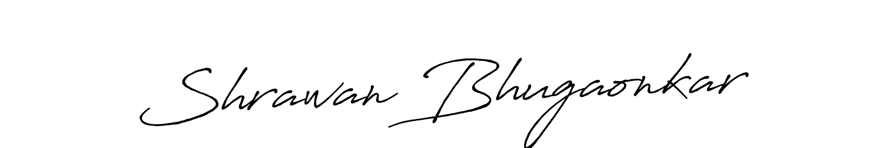 The best way (Antro_Vectra_Bolder) to make a short signature is to pick only two or three words in your name. The name Shrawan Bhugaonkar include a total of six letters. For converting this name. Shrawan Bhugaonkar signature style 7 images and pictures png