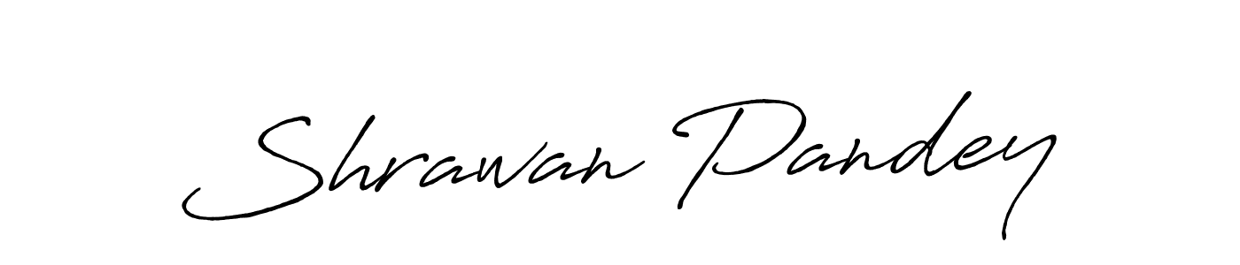 Shrawan Pandey stylish signature style. Best Handwritten Sign (Antro_Vectra_Bolder) for my name. Handwritten Signature Collection Ideas for my name Shrawan Pandey. Shrawan Pandey signature style 7 images and pictures png