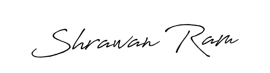 Design your own signature with our free online signature maker. With this signature software, you can create a handwritten (Antro_Vectra_Bolder) signature for name Shrawan Ram. Shrawan Ram signature style 7 images and pictures png