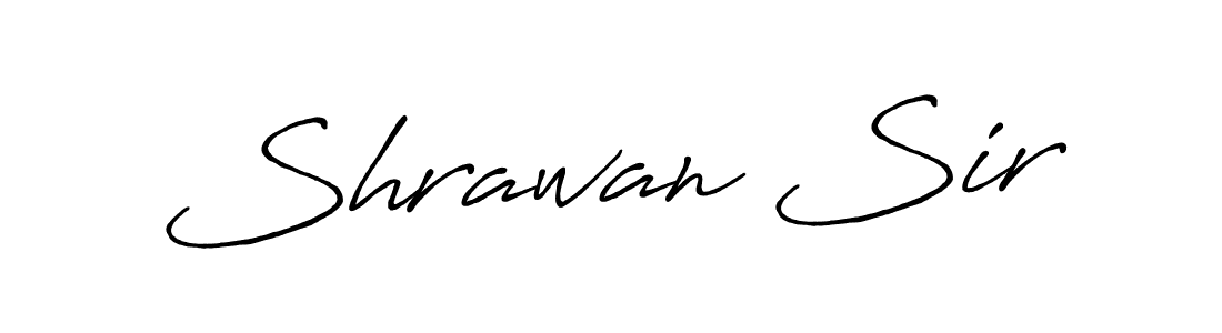 The best way (Antro_Vectra_Bolder) to make a short signature is to pick only two or three words in your name. The name Shrawan Sir include a total of six letters. For converting this name. Shrawan Sir signature style 7 images and pictures png