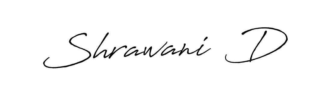 This is the best signature style for the Shrawani  D name. Also you like these signature font (Antro_Vectra_Bolder). Mix name signature. Shrawani  D signature style 7 images and pictures png