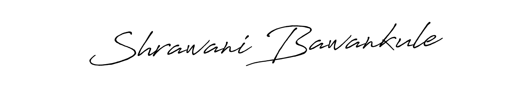 Also we have Shrawani Bawankule name is the best signature style. Create professional handwritten signature collection using Antro_Vectra_Bolder autograph style. Shrawani Bawankule signature style 7 images and pictures png