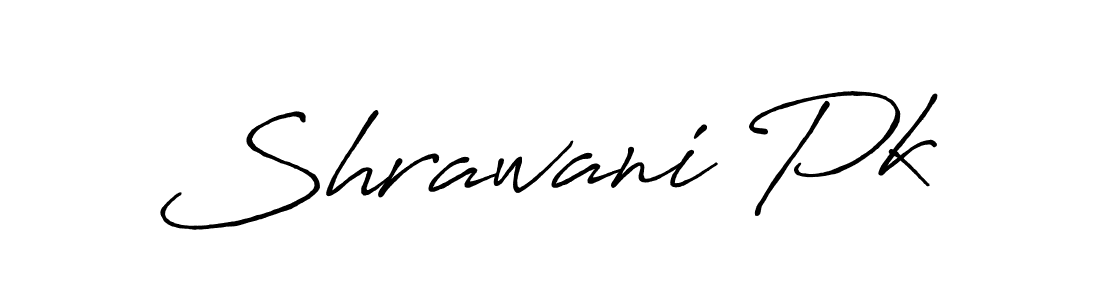 How to make Shrawani Pk name signature. Use Antro_Vectra_Bolder style for creating short signs online. This is the latest handwritten sign. Shrawani Pk signature style 7 images and pictures png