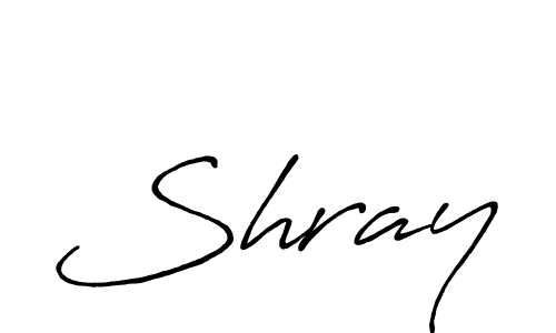 It looks lik you need a new signature style for name Shray. Design unique handwritten (Antro_Vectra_Bolder) signature with our free signature maker in just a few clicks. Shray signature style 7 images and pictures png