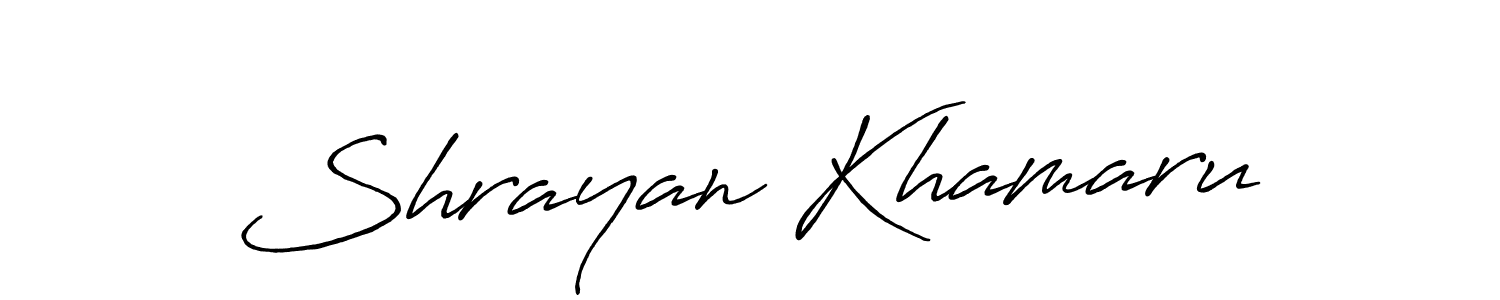 How to Draw Shrayan Khamaru signature style? Antro_Vectra_Bolder is a latest design signature styles for name Shrayan Khamaru. Shrayan Khamaru signature style 7 images and pictures png