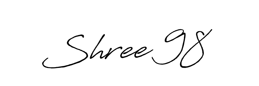 Shree 98  stylish signature style. Best Handwritten Sign (Antro_Vectra_Bolder) for my name. Handwritten Signature Collection Ideas for my name Shree 98 . Shree 98  signature style 7 images and pictures png