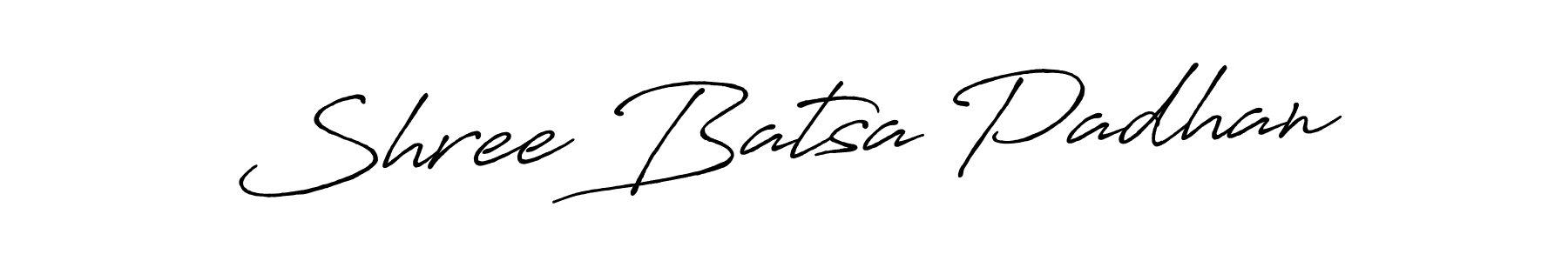 Once you've used our free online signature maker to create your best signature Antro_Vectra_Bolder style, it's time to enjoy all of the benefits that Shree Batsa Padhan name signing documents. Shree Batsa Padhan signature style 7 images and pictures png