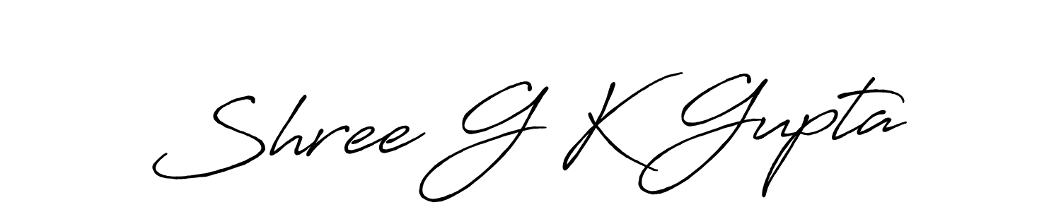 Also You can easily find your signature by using the search form. We will create Shree G K Gupta name handwritten signature images for you free of cost using Antro_Vectra_Bolder sign style. Shree G K Gupta signature style 7 images and pictures png