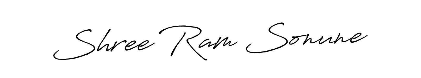 How to make Shree Ram Sonune signature? Antro_Vectra_Bolder is a professional autograph style. Create handwritten signature for Shree Ram Sonune name. Shree Ram Sonune signature style 7 images and pictures png