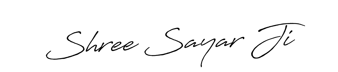 Also You can easily find your signature by using the search form. We will create Shree Sayar Ji name handwritten signature images for you free of cost using Antro_Vectra_Bolder sign style. Shree Sayar Ji signature style 7 images and pictures png