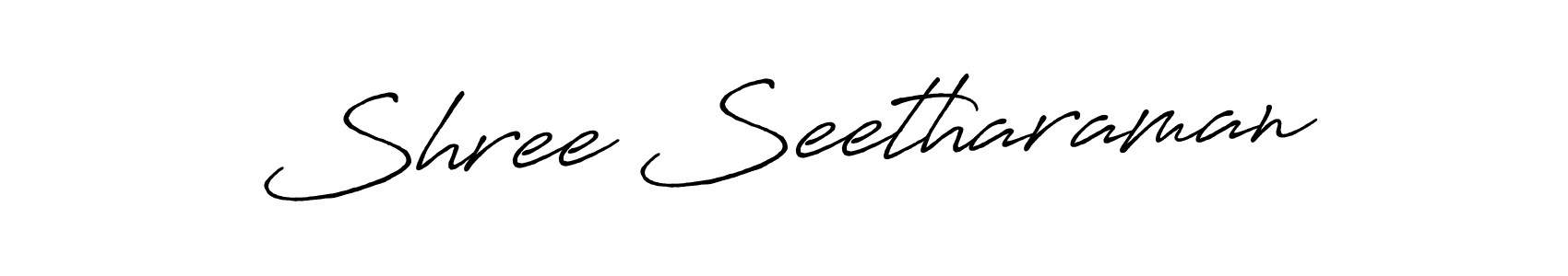 You can use this online signature creator to create a handwritten signature for the name Shree Seetharaman. This is the best online autograph maker. Shree Seetharaman signature style 7 images and pictures png
