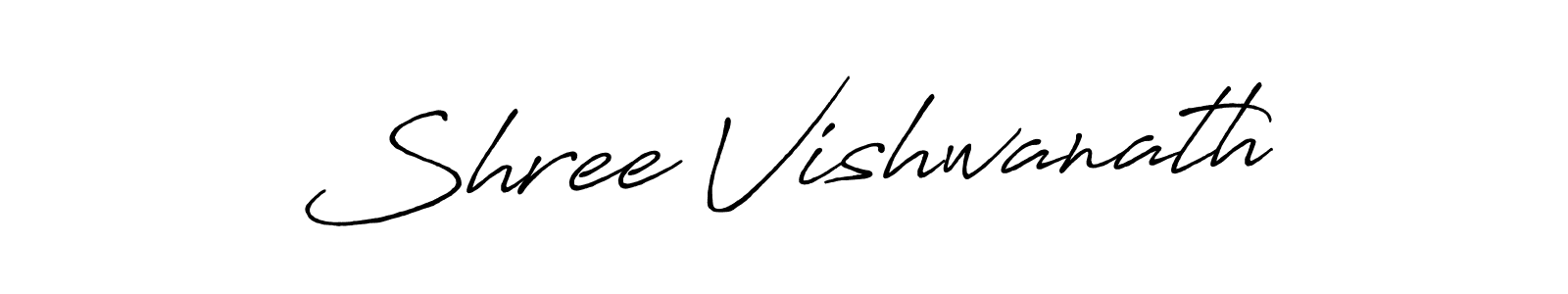 Also we have Shree Vishwanath name is the best signature style. Create professional handwritten signature collection using Antro_Vectra_Bolder autograph style. Shree Vishwanath signature style 7 images and pictures png
