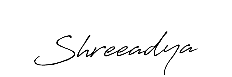 The best way (Antro_Vectra_Bolder) to make a short signature is to pick only two or three words in your name. The name Shreeadya include a total of six letters. For converting this name. Shreeadya signature style 7 images and pictures png