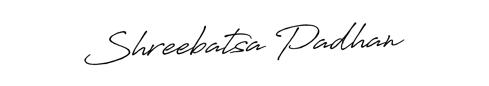 It looks lik you need a new signature style for name Shreebatsa Padhan. Design unique handwritten (Antro_Vectra_Bolder) signature with our free signature maker in just a few clicks. Shreebatsa Padhan signature style 7 images and pictures png