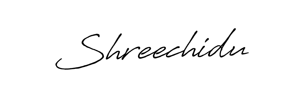 Also we have Shreechidu name is the best signature style. Create professional handwritten signature collection using Antro_Vectra_Bolder autograph style. Shreechidu signature style 7 images and pictures png