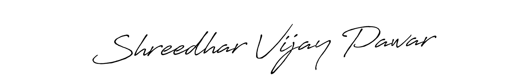 Design your own signature with our free online signature maker. With this signature software, you can create a handwritten (Antro_Vectra_Bolder) signature for name Shreedhar Vijay Pawar. Shreedhar Vijay Pawar signature style 7 images and pictures png