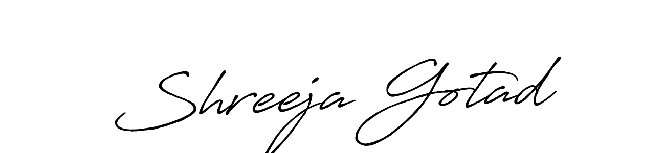 Also You can easily find your signature by using the search form. We will create Shreeja Gotad name handwritten signature images for you free of cost using Antro_Vectra_Bolder sign style. Shreeja Gotad signature style 7 images and pictures png