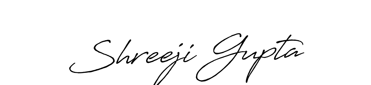 Similarly Antro_Vectra_Bolder is the best handwritten signature design. Signature creator online .You can use it as an online autograph creator for name Shreeji Gupta. Shreeji Gupta signature style 7 images and pictures png