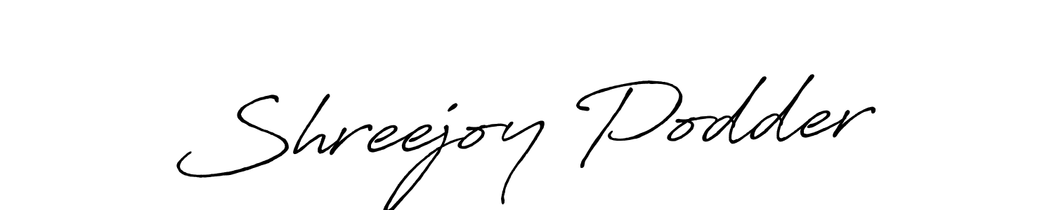 This is the best signature style for the Shreejoy Podder name. Also you like these signature font (Antro_Vectra_Bolder). Mix name signature. Shreejoy Podder signature style 7 images and pictures png
