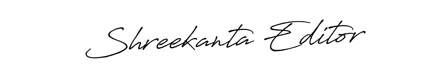 Here are the top 10 professional signature styles for the name Shreekanta Editor. These are the best autograph styles you can use for your name. Shreekanta Editor signature style 7 images and pictures png