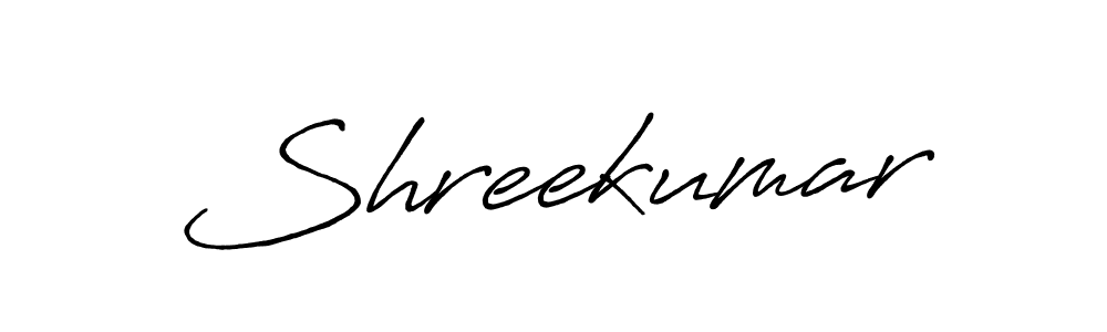 How to Draw Shreekumar signature style? Antro_Vectra_Bolder is a latest design signature styles for name Shreekumar. Shreekumar signature style 7 images and pictures png