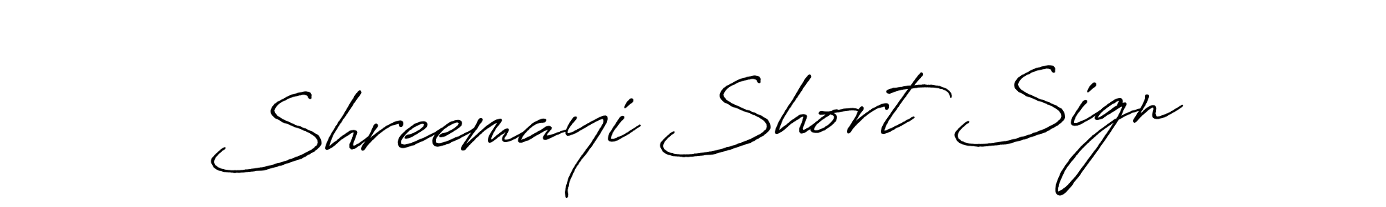 Also You can easily find your signature by using the search form. We will create Shreemayi Short Sign name handwritten signature images for you free of cost using Antro_Vectra_Bolder sign style. Shreemayi Short Sign signature style 7 images and pictures png