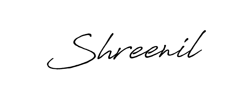 The best way (Antro_Vectra_Bolder) to make a short signature is to pick only two or three words in your name. The name Shreenil include a total of six letters. For converting this name. Shreenil signature style 7 images and pictures png
