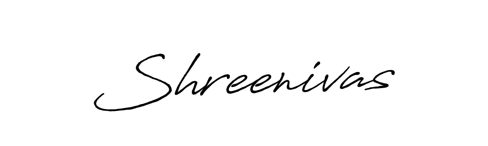 Make a beautiful signature design for name Shreenivas. Use this online signature maker to create a handwritten signature for free. Shreenivas signature style 7 images and pictures png