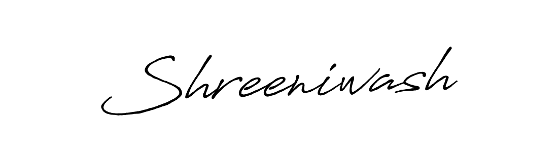 You should practise on your own different ways (Antro_Vectra_Bolder) to write your name (Shreeniwash) in signature. don't let someone else do it for you. Shreeniwash signature style 7 images and pictures png