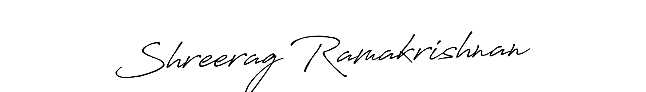 Make a short Shreerag Ramakrishnan signature style. Manage your documents anywhere anytime using Antro_Vectra_Bolder. Create and add eSignatures, submit forms, share and send files easily. Shreerag Ramakrishnan signature style 7 images and pictures png