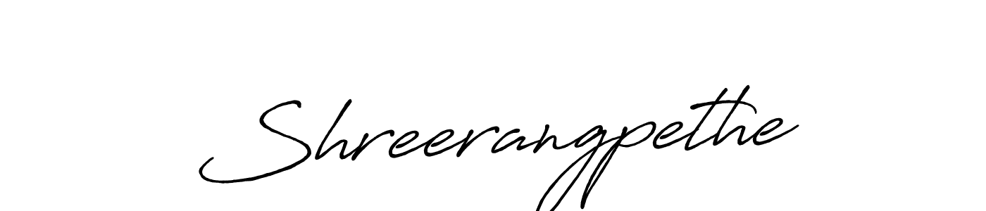 You should practise on your own different ways (Antro_Vectra_Bolder) to write your name (Shreerangpethe) in signature. don't let someone else do it for you. Shreerangpethe signature style 7 images and pictures png