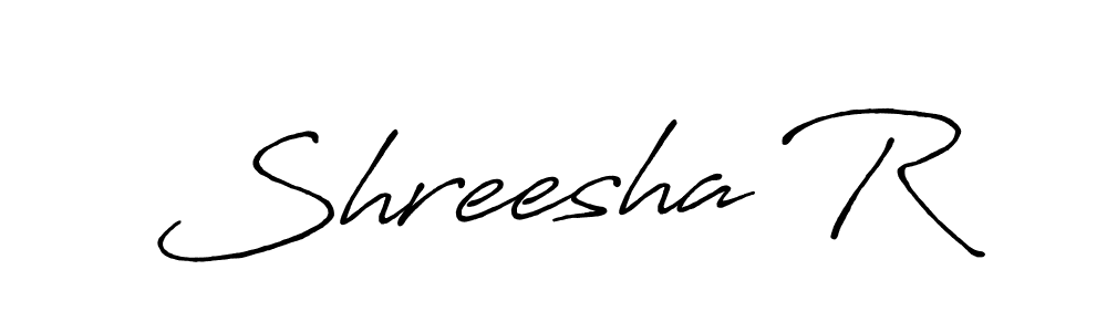Make a beautiful signature design for name Shreesha R. Use this online signature maker to create a handwritten signature for free. Shreesha R signature style 7 images and pictures png