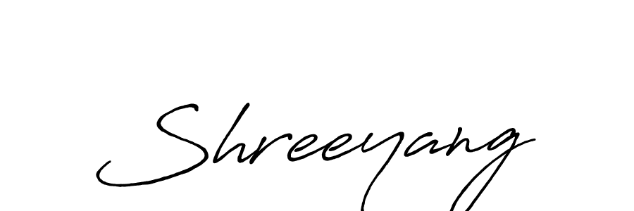 Create a beautiful signature design for name Shreeyang. With this signature (Antro_Vectra_Bolder) fonts, you can make a handwritten signature for free. Shreeyang signature style 7 images and pictures png