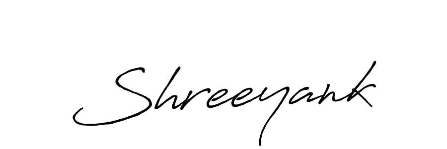 Shreeyank stylish signature style. Best Handwritten Sign (Antro_Vectra_Bolder) for my name. Handwritten Signature Collection Ideas for my name Shreeyank. Shreeyank signature style 7 images and pictures png