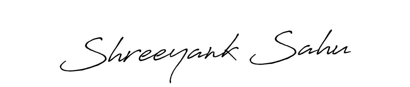 It looks lik you need a new signature style for name Shreeyank Sahu. Design unique handwritten (Antro_Vectra_Bolder) signature with our free signature maker in just a few clicks. Shreeyank Sahu signature style 7 images and pictures png