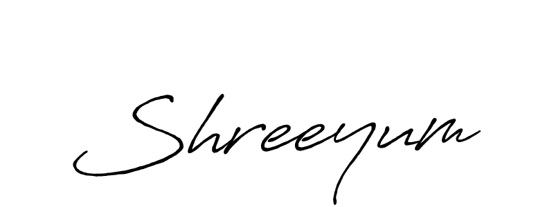 Once you've used our free online signature maker to create your best signature Antro_Vectra_Bolder style, it's time to enjoy all of the benefits that Shreeyum name signing documents. Shreeyum signature style 7 images and pictures png