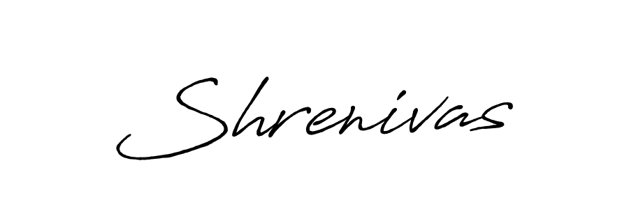 Also You can easily find your signature by using the search form. We will create Shrenivas name handwritten signature images for you free of cost using Antro_Vectra_Bolder sign style. Shrenivas signature style 7 images and pictures png