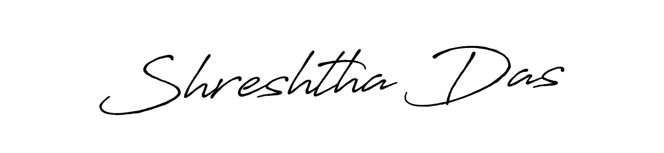 Shreshtha Das stylish signature style. Best Handwritten Sign (Antro_Vectra_Bolder) for my name. Handwritten Signature Collection Ideas for my name Shreshtha Das. Shreshtha Das signature style 7 images and pictures png