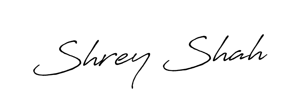 Similarly Antro_Vectra_Bolder is the best handwritten signature design. Signature creator online .You can use it as an online autograph creator for name Shrey Shah. Shrey Shah signature style 7 images and pictures png