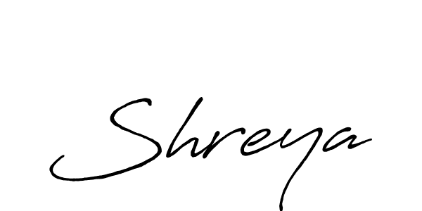 It looks lik you need a new signature style for name Shreya. Design unique handwritten (Antro_Vectra_Bolder) signature with our free signature maker in just a few clicks. Shreya signature style 7 images and pictures png