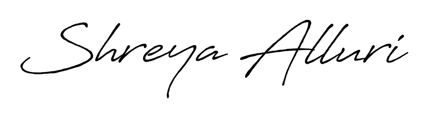 How to Draw Shreya Alluri signature style? Antro_Vectra_Bolder is a latest design signature styles for name Shreya Alluri. Shreya Alluri signature style 7 images and pictures png
