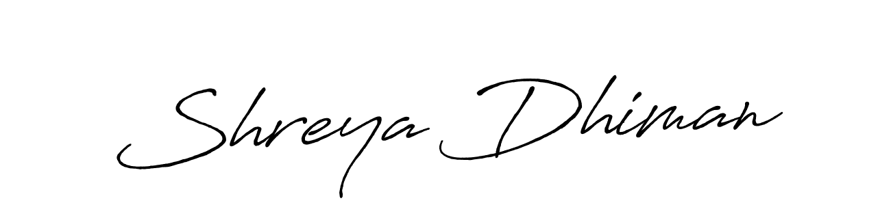 You can use this online signature creator to create a handwritten signature for the name Shreya Dhiman. This is the best online autograph maker. Shreya Dhiman signature style 7 images and pictures png