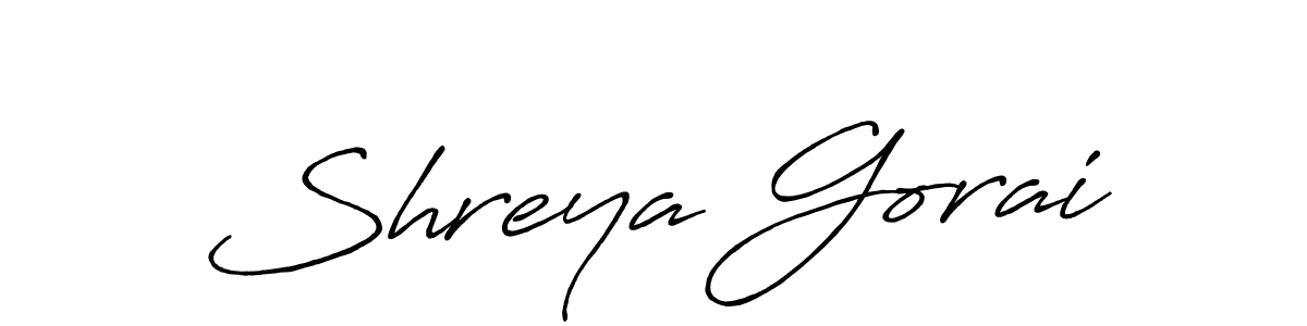 Similarly Antro_Vectra_Bolder is the best handwritten signature design. Signature creator online .You can use it as an online autograph creator for name Shreya Gorai. Shreya Gorai signature style 7 images and pictures png