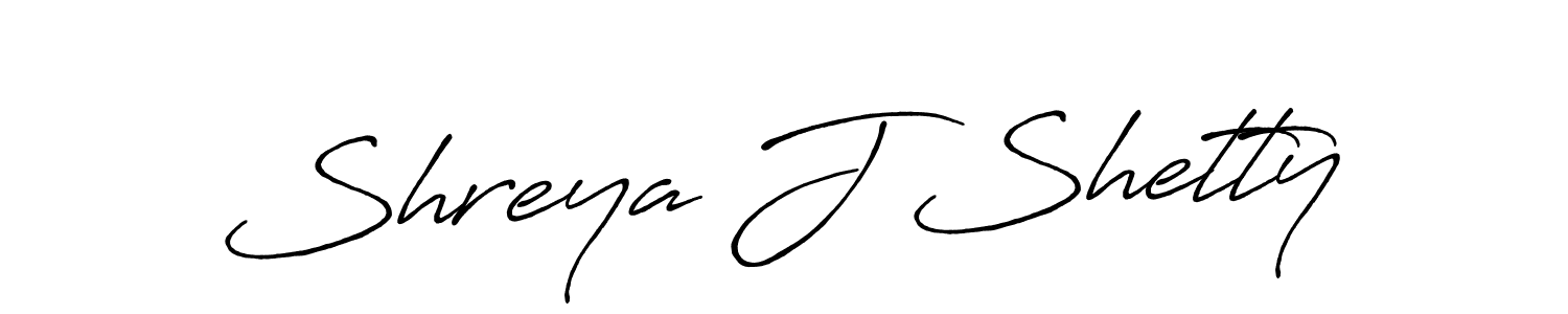 Antro_Vectra_Bolder is a professional signature style that is perfect for those who want to add a touch of class to their signature. It is also a great choice for those who want to make their signature more unique. Get Shreya J Shetty name to fancy signature for free. Shreya J Shetty signature style 7 images and pictures png