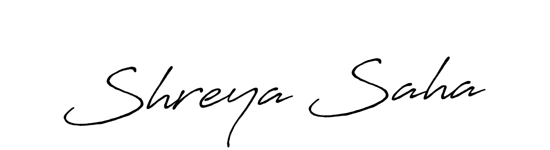 Make a short Shreya Saha signature style. Manage your documents anywhere anytime using Antro_Vectra_Bolder. Create and add eSignatures, submit forms, share and send files easily. Shreya Saha signature style 7 images and pictures png