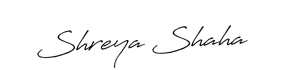 if you are searching for the best signature style for your name Shreya Shaha. so please give up your signature search. here we have designed multiple signature styles  using Antro_Vectra_Bolder. Shreya Shaha signature style 7 images and pictures png
