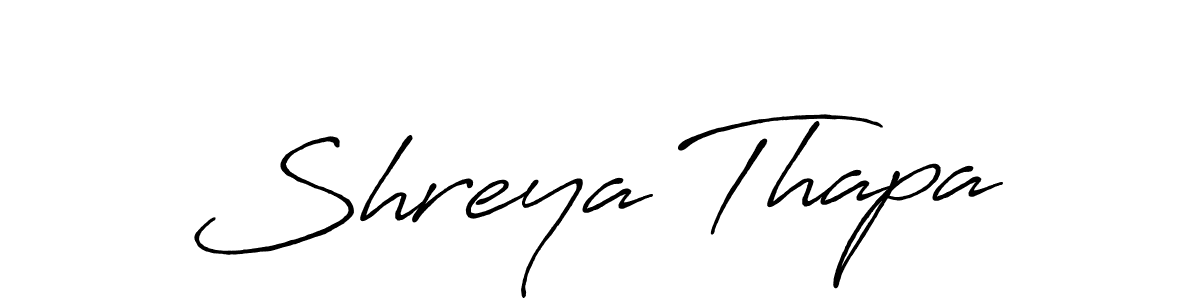 You should practise on your own different ways (Antro_Vectra_Bolder) to write your name (Shreya Thapa) in signature. don't let someone else do it for you. Shreya Thapa signature style 7 images and pictures png